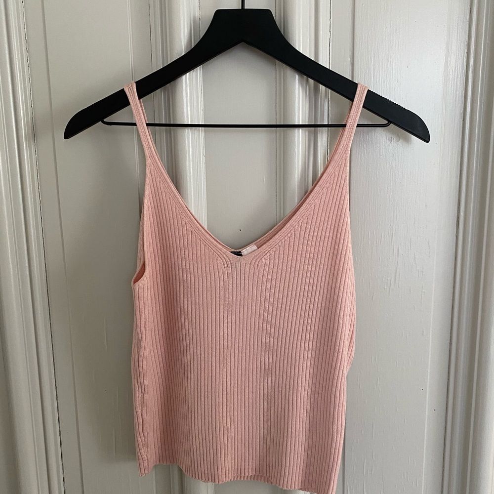 H&M ribbed sweater tank